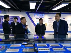 深圳半导体研究院徐群省商业集团凌沛学到访
