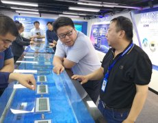 省工信厅王俊人一行考察海声尼克